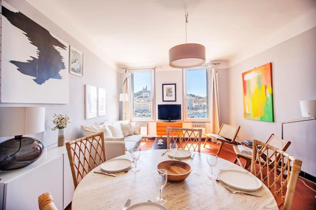Cabana & Clin D'Oeil Sur Le Vieux Port Apartment Марсилия Екстериор снимка