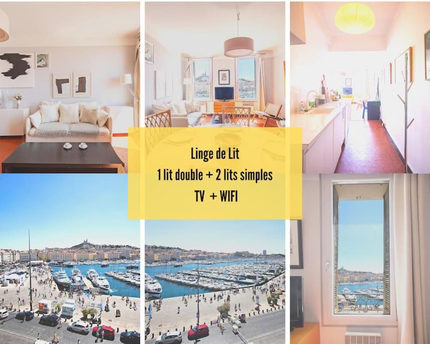 Cabana & Clin D'Oeil Sur Le Vieux Port Apartment Марсилия Екстериор снимка