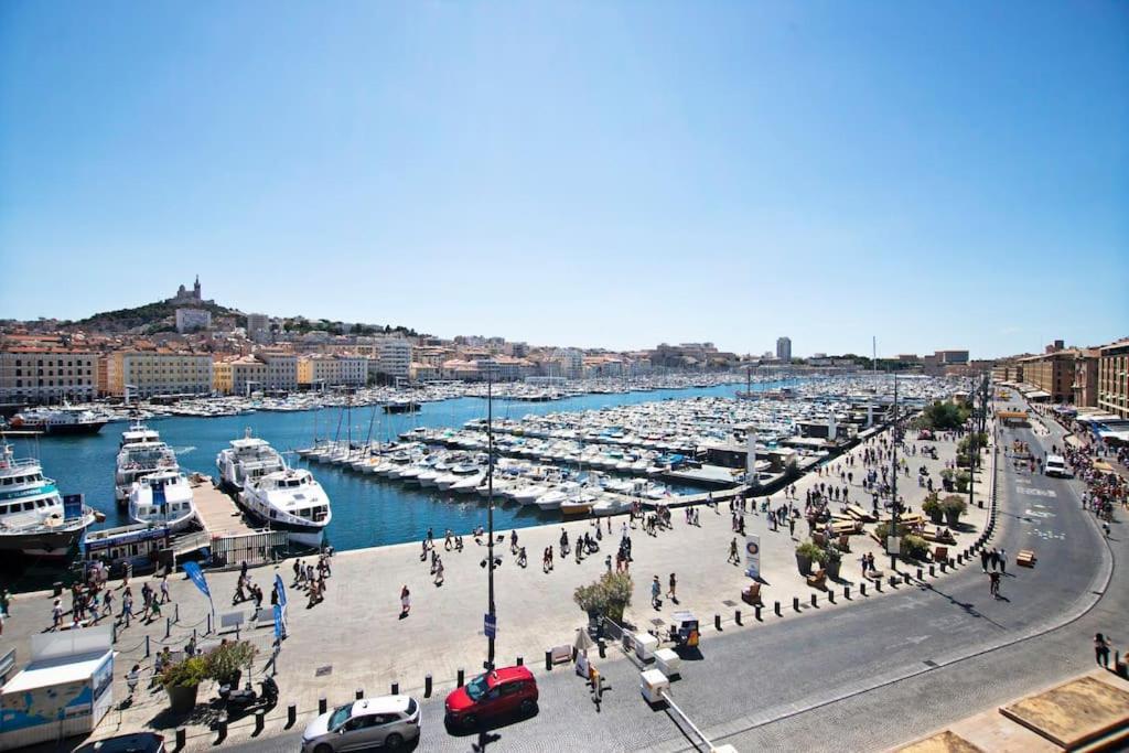 Cabana & Clin D'Oeil Sur Le Vieux Port Apartment Марсилия Екстериор снимка